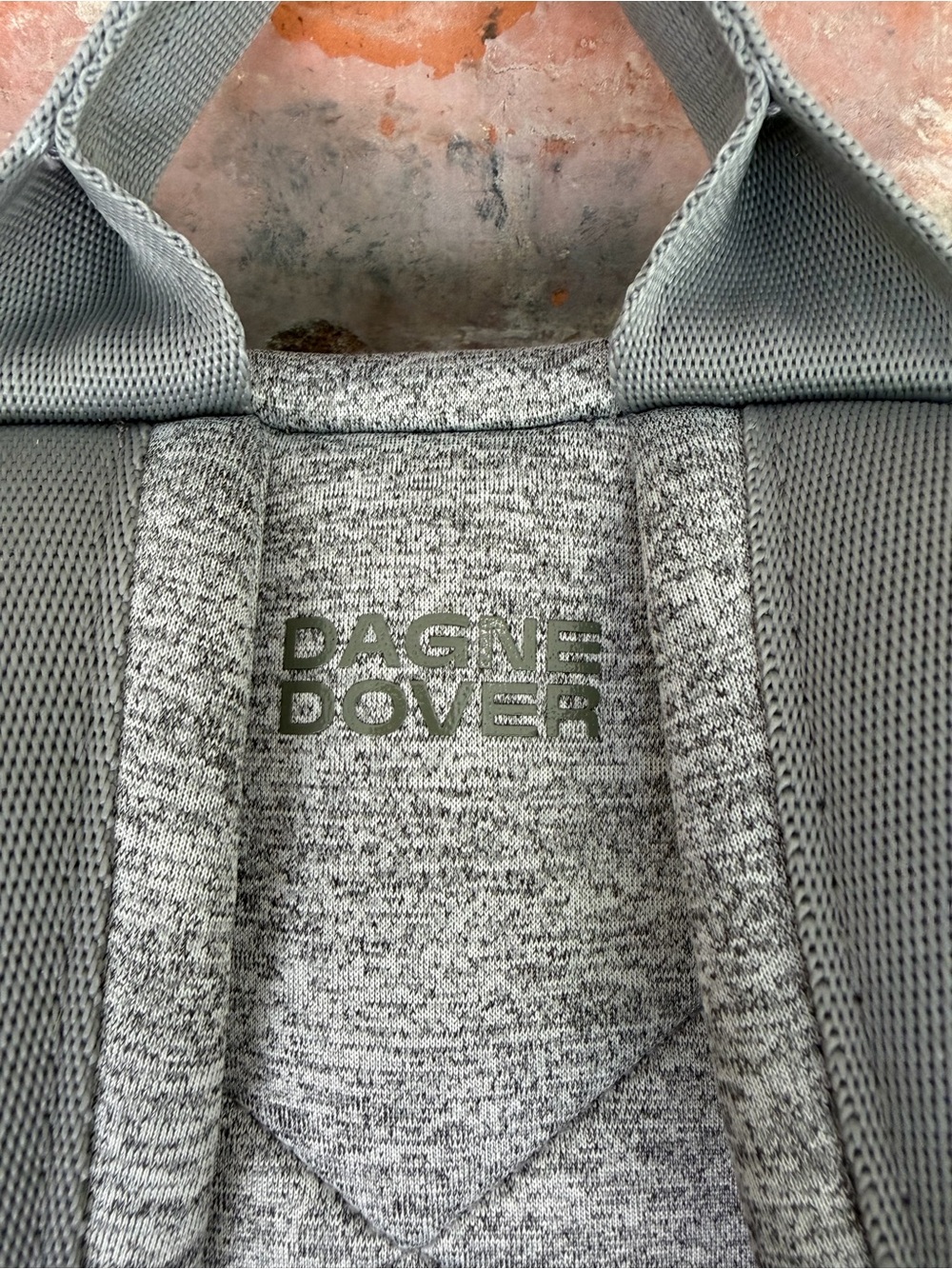 NWOT Dagne Dover Dakota Medium Backpack Heather Gray Neoprene Laptop Travel Bag - Picture 7 of 16